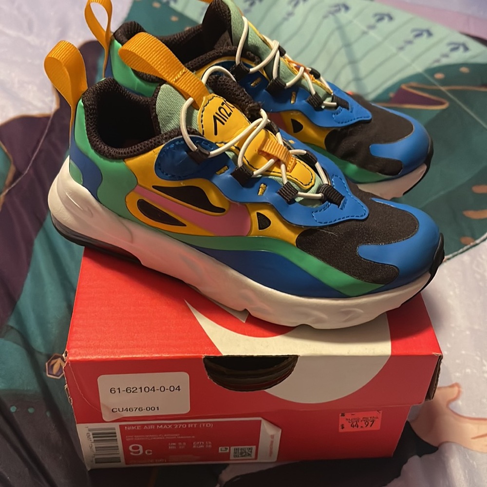 Toddler Nike Air Max 270 RT Size 9
